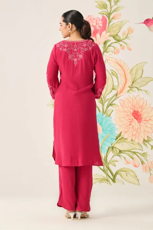 Embroidery Work Kurta Set