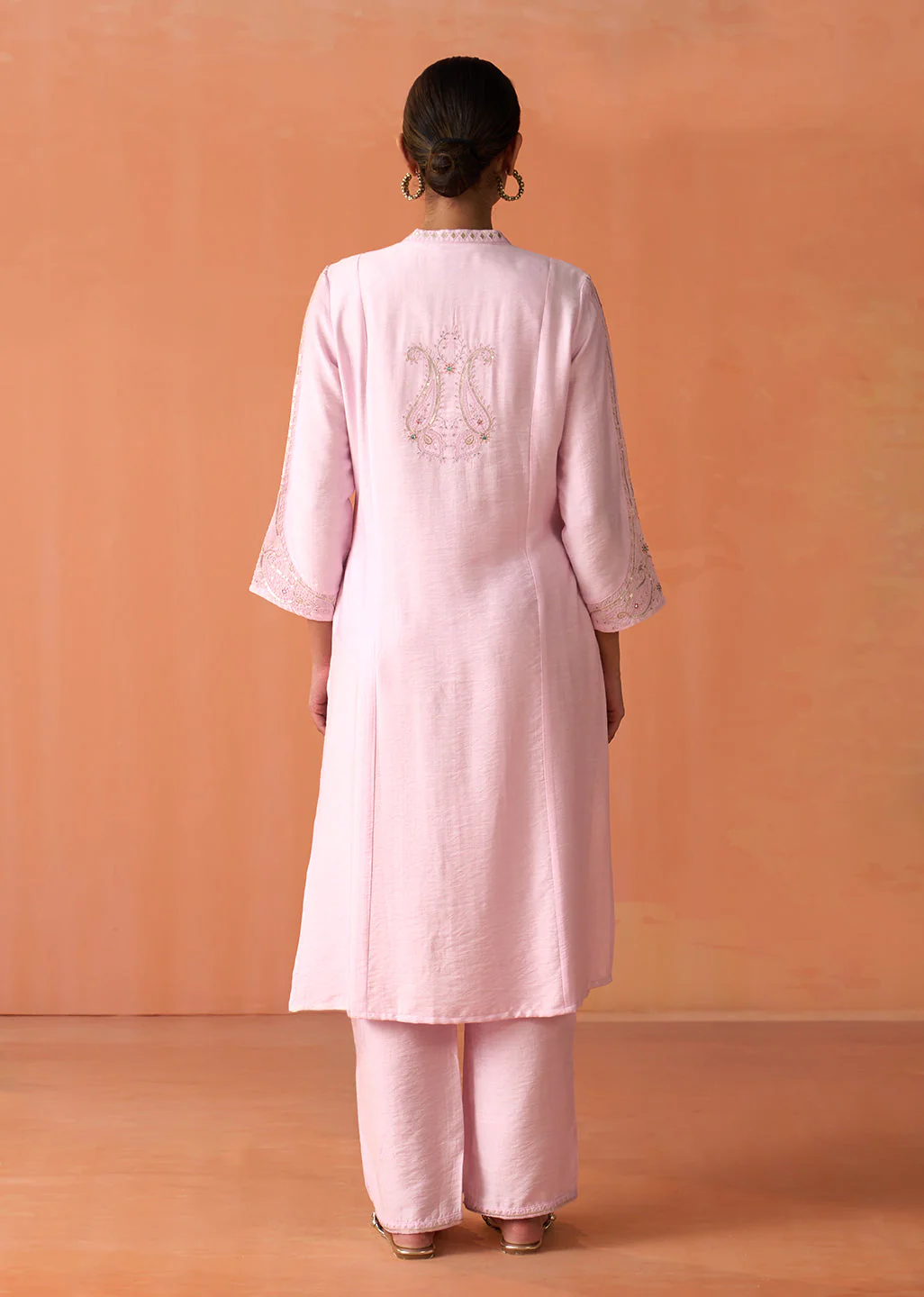 Embroidered Rayon Kurta