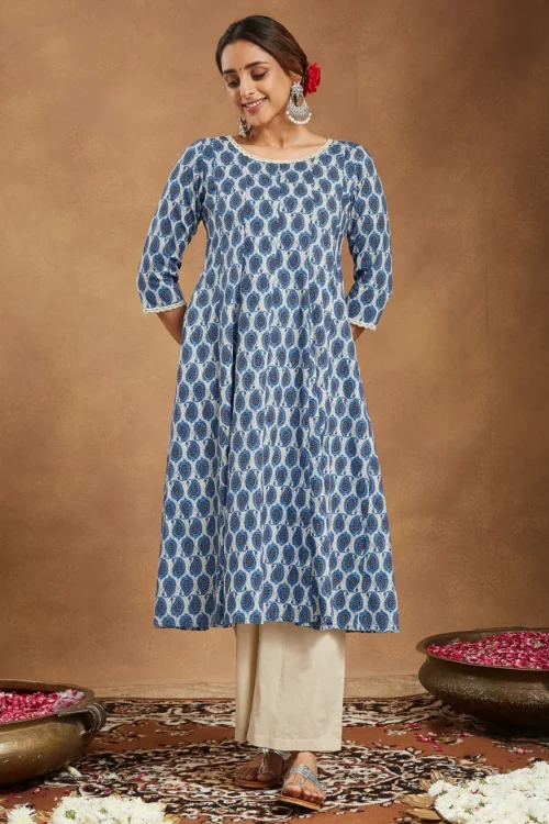 Pure Cotton Anarkali Kurta