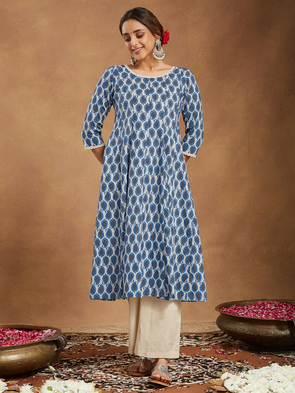 Pure Cotton Anarkali Kurta