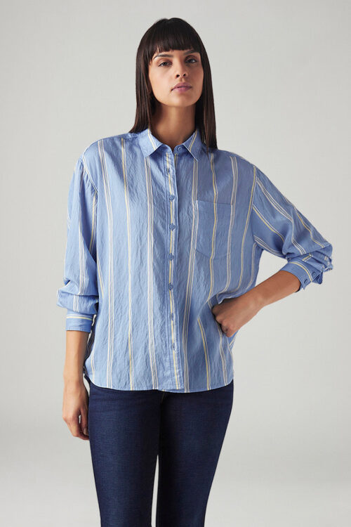 Classic Striped Relaxed Fit Shirt | Versatile Wardrobe Essential