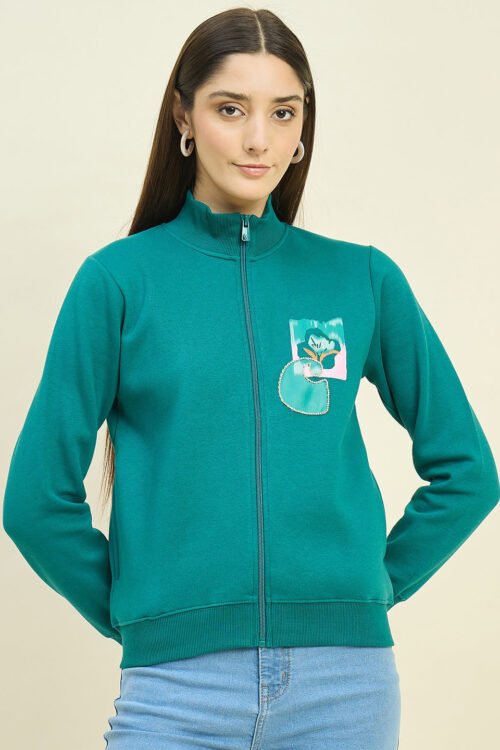 Cotton Blend Sweatshirt for Women | Everyday Comfort