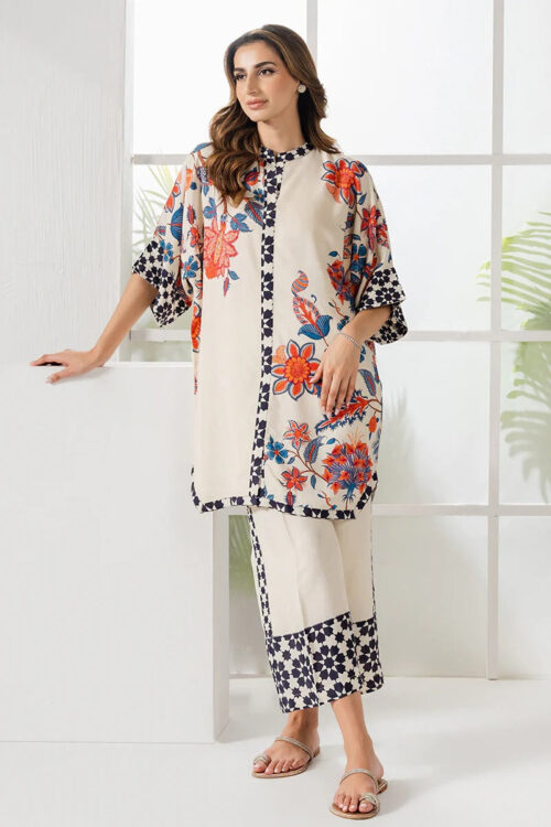 Saffron Floral Kurta Set |Bright Traditional Ethnic Wear