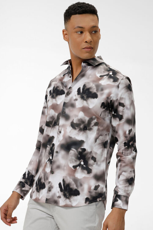 Pink Floral Mercury Casual Shirt Trendy Summer Style