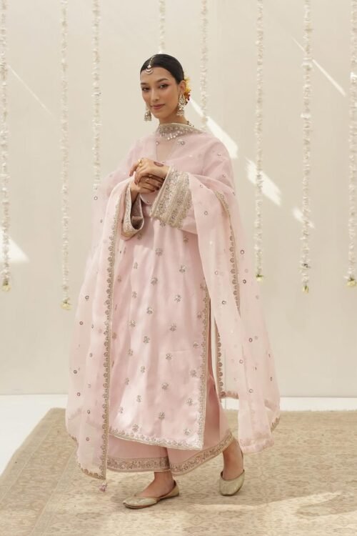 Embroidered 3 Piece Suit Set |Premium Festive Ethnic Wear