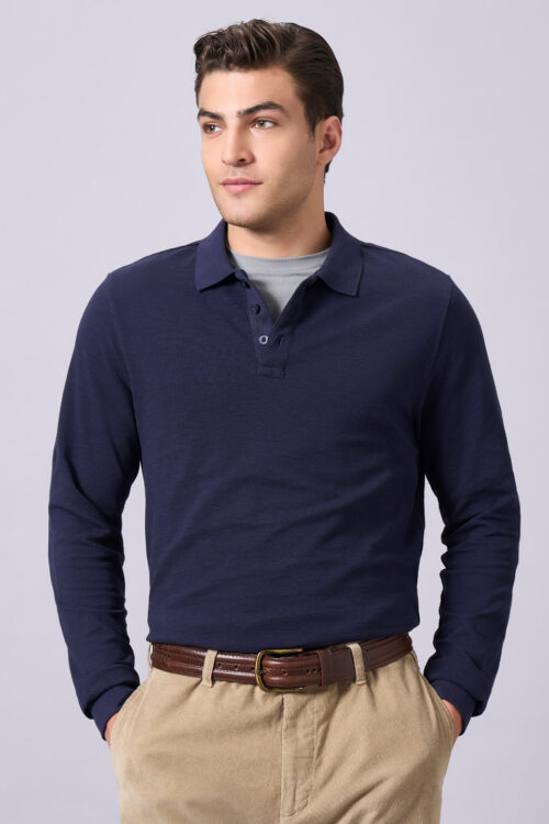 Men's Navy 100% Organic Cotton Regular Fit Tshirt
