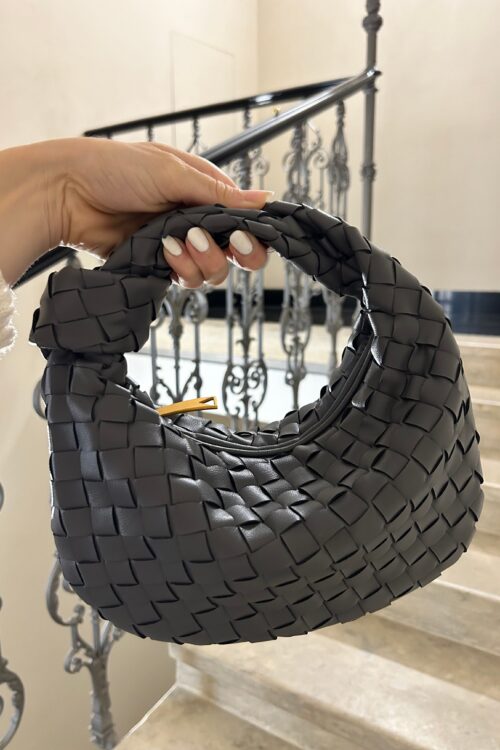 Grey Clutch Bag ? Minimalist Quiet Luxury Evening Handbag