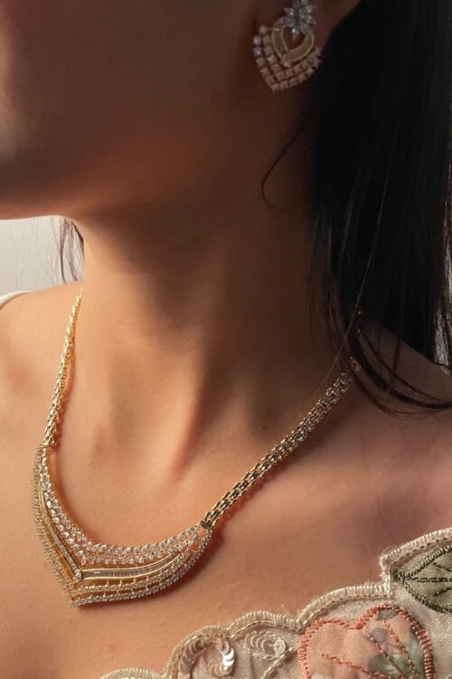 Designer Necklace SetStylish Party Jewellery