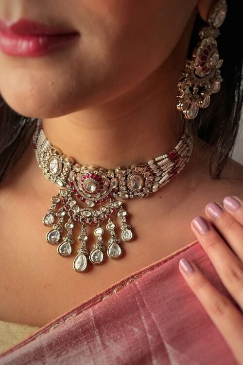 Choker Necklace SetPremium Bridal Style