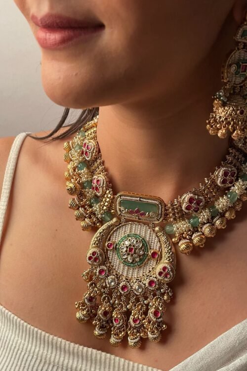 Finish Necklace SetElegant Ethnic Jewellery